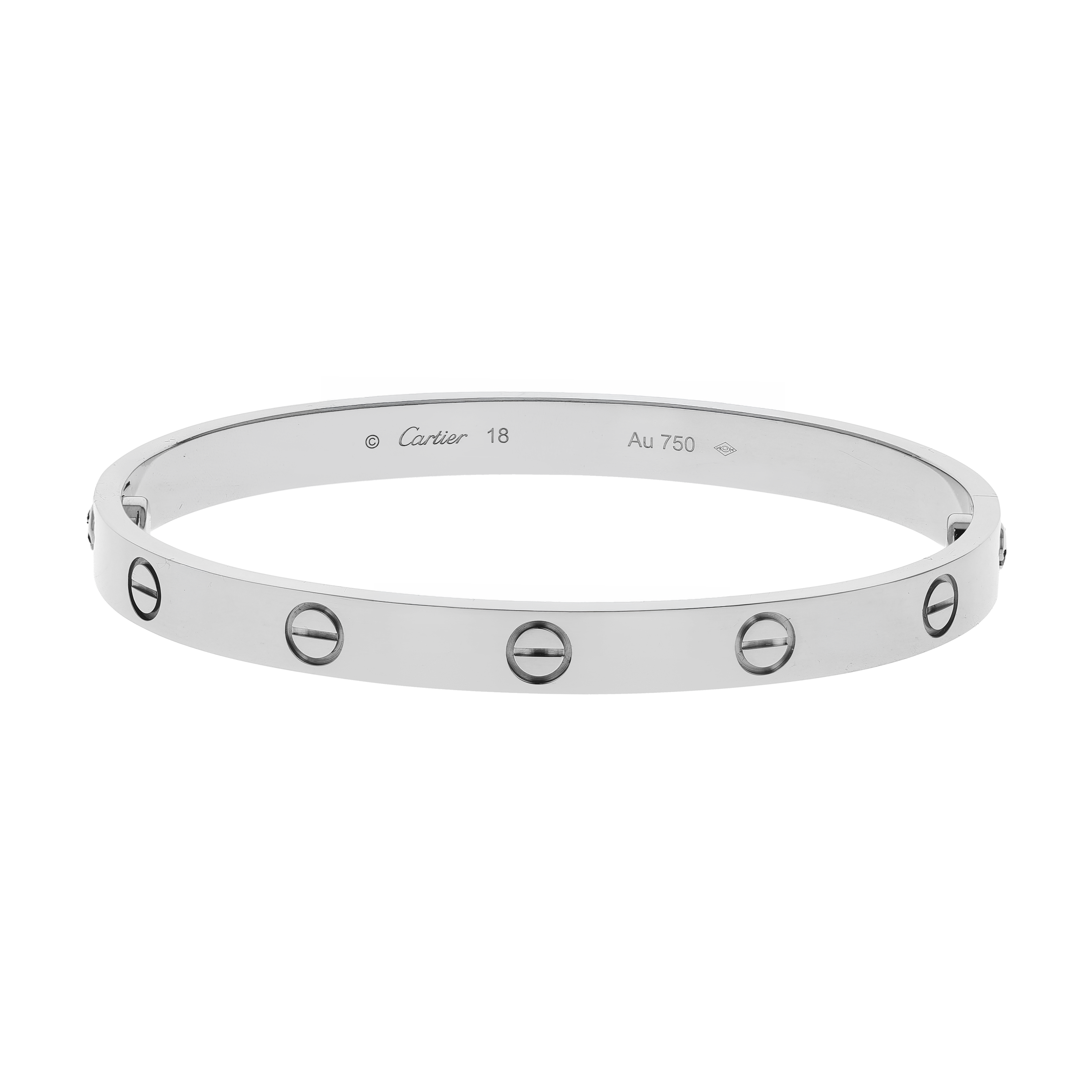 Image #1 Love Bangle Bracelet - Size 18