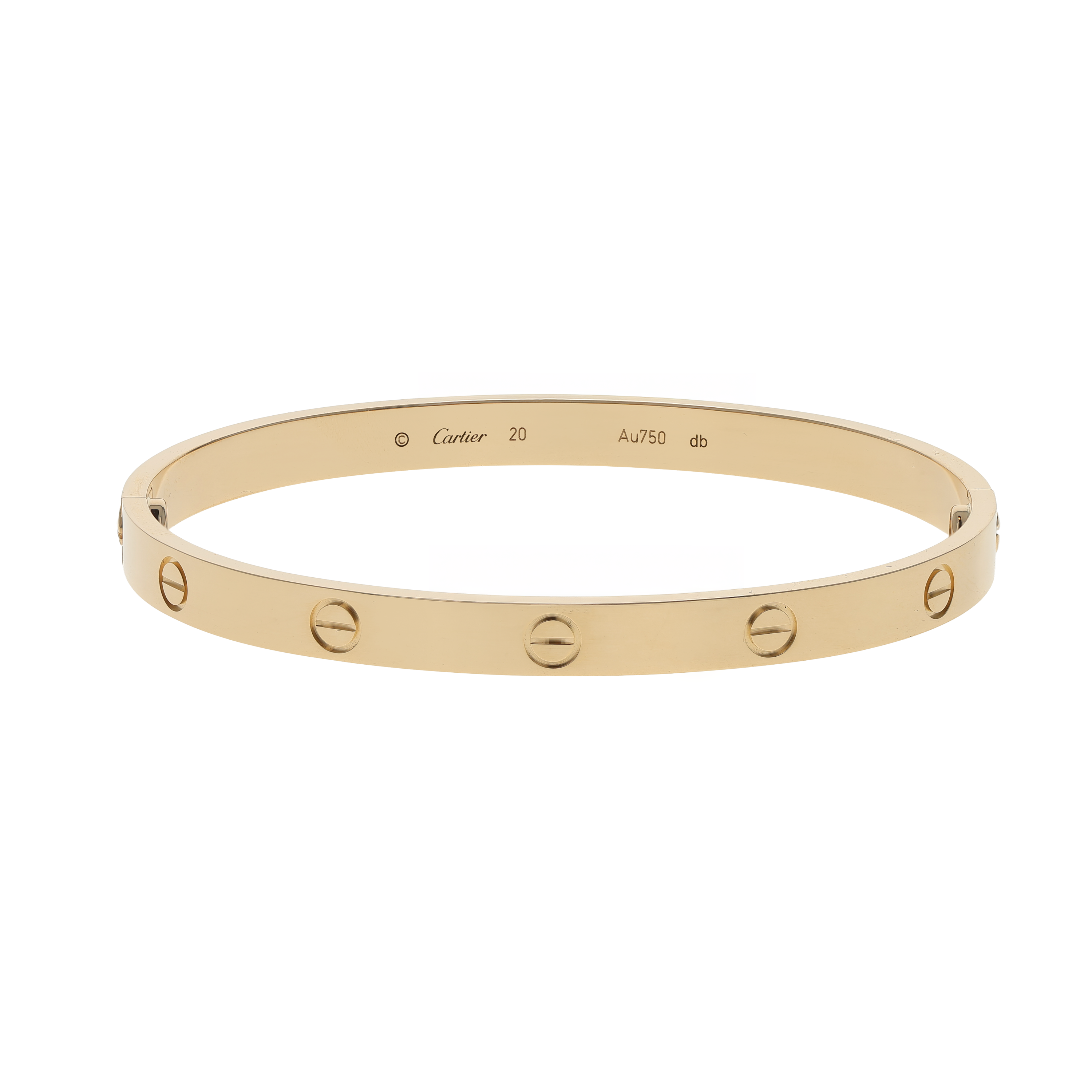 Image #1 Love Bangle Bracelet - Size 20