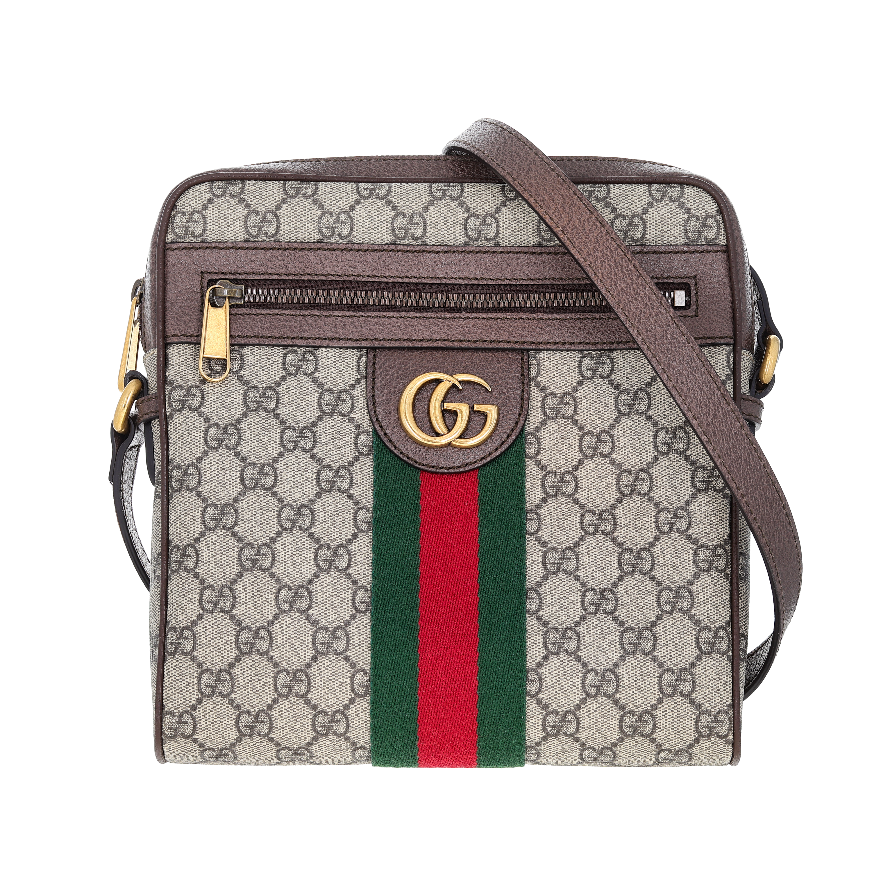Pre-Owned Gucci Supreme GG Monogram Coated Canvas Ophidia