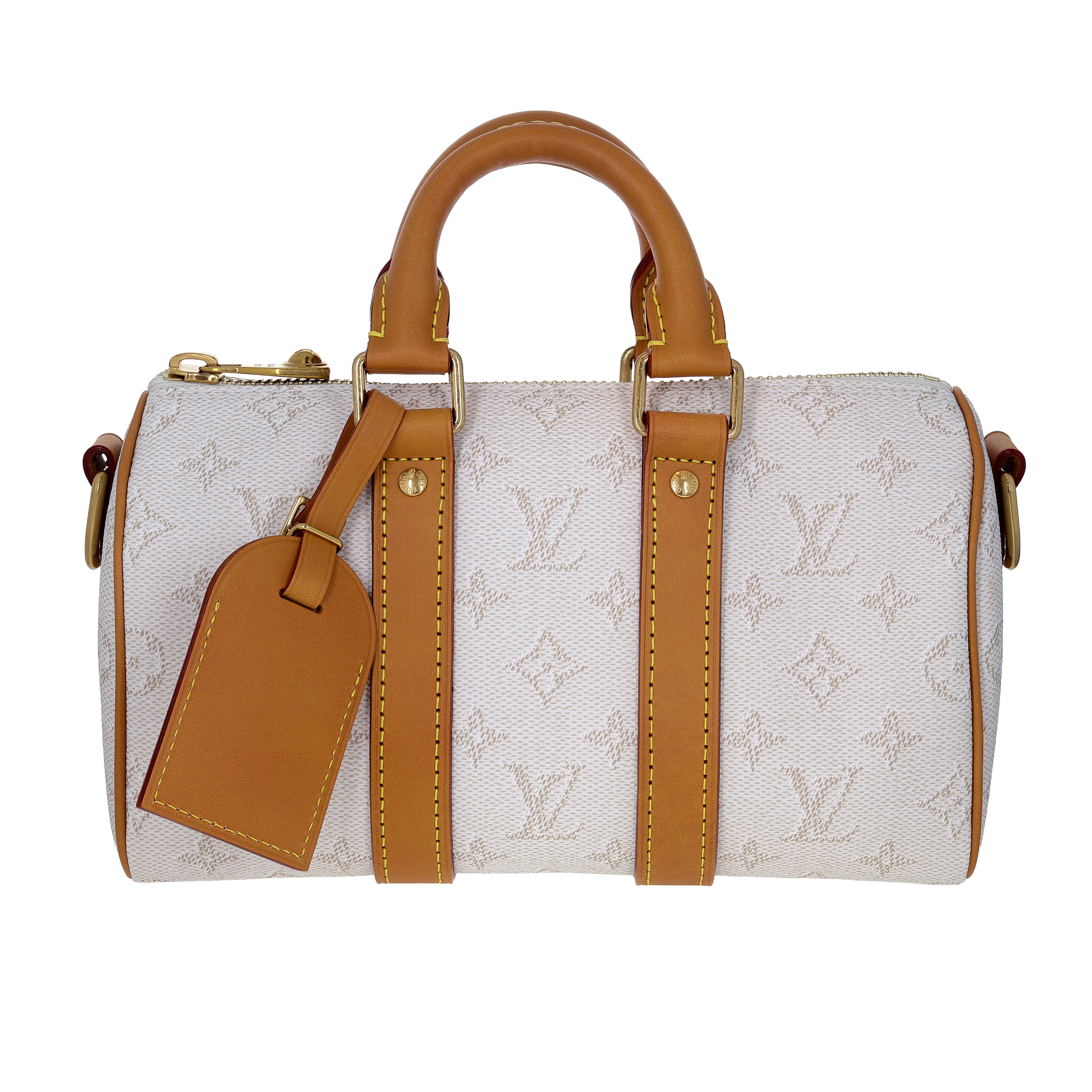 Pre-Owned Louis Vuitton Monogram Vachetta Heritage Keepall