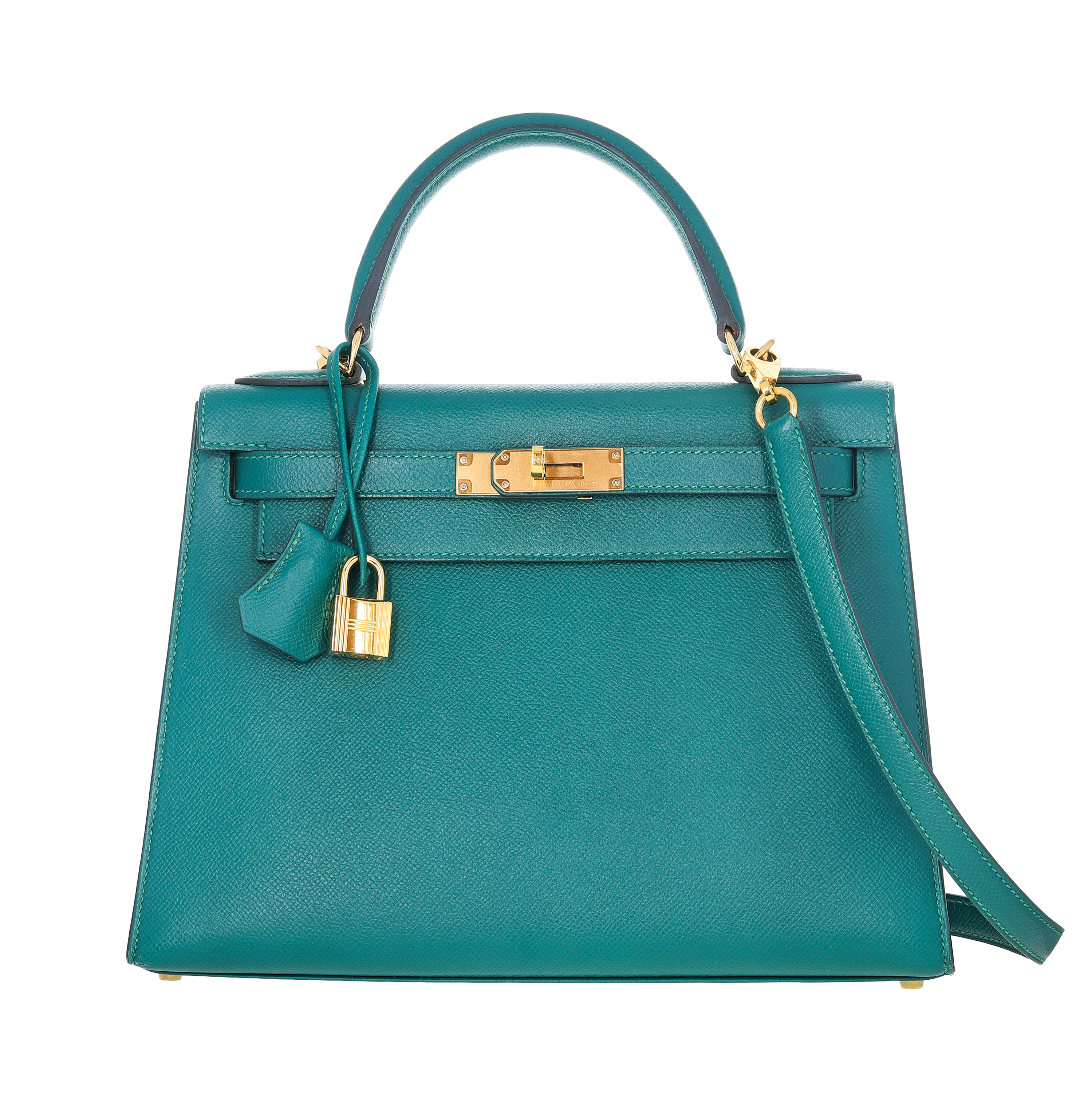 Hermès Sellier Epsom Kelly 28 Malachite