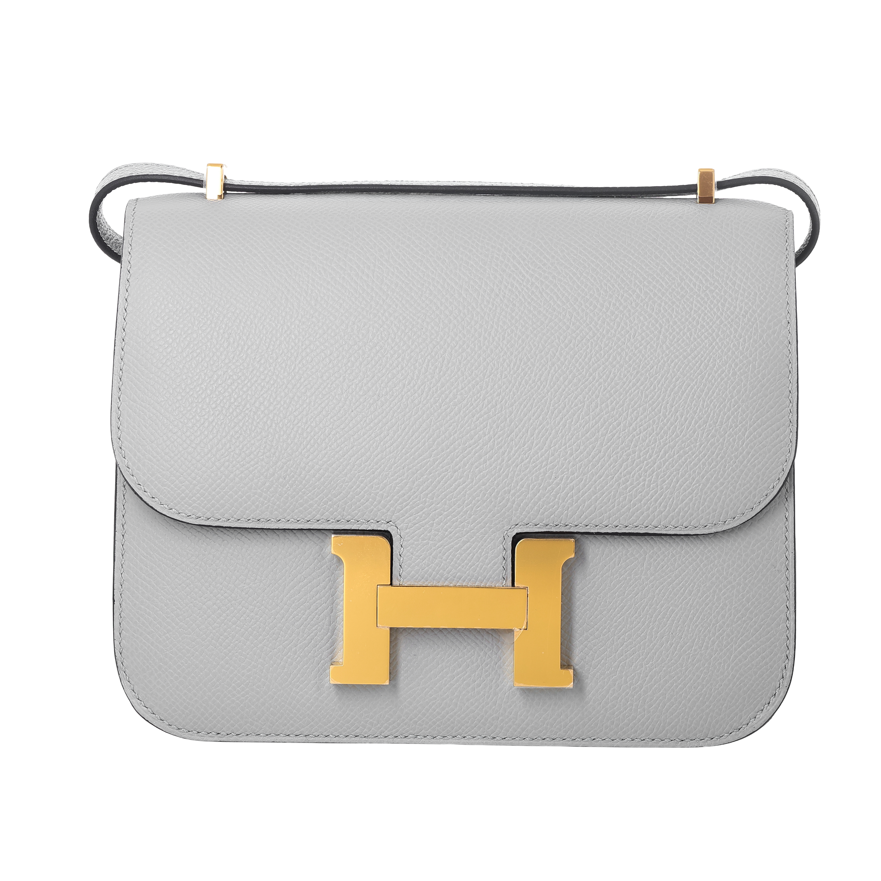 Hermès Epsom Constance 18 Gris Perle