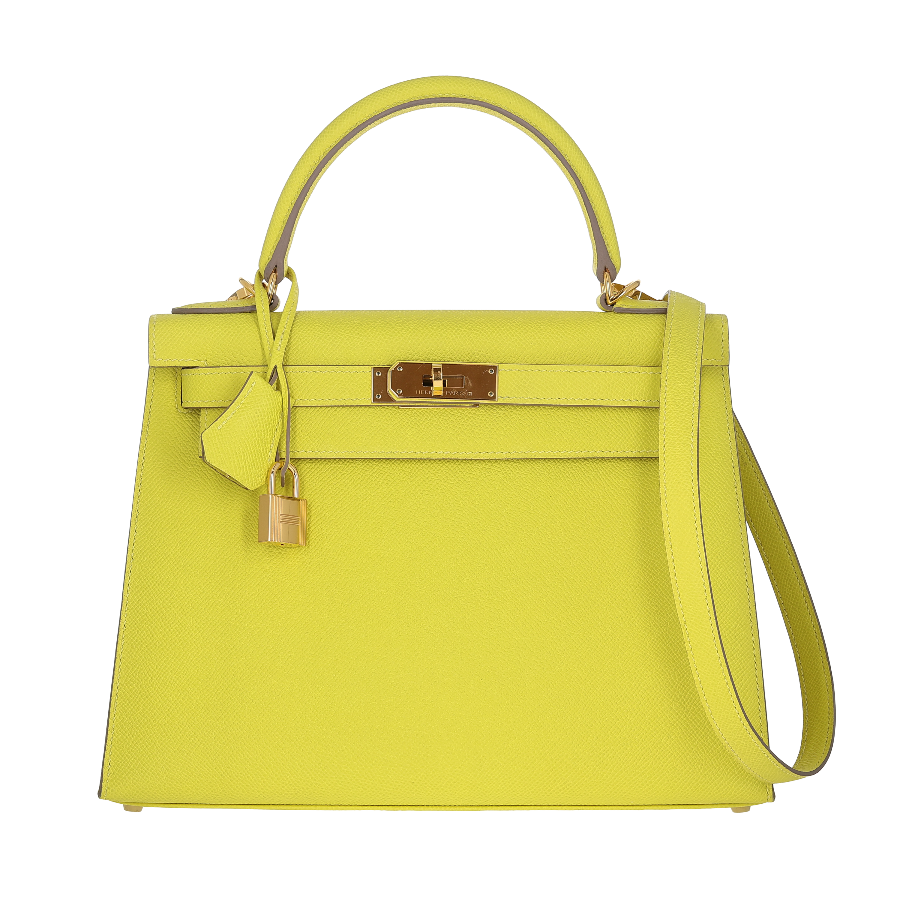 Hermès Epsom Kelly 28 Yellow