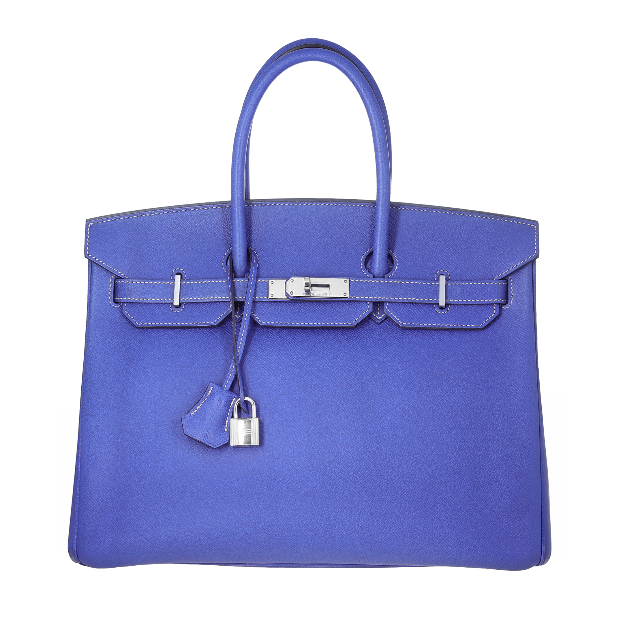 Hermès Epsom Birkin 35 Candy Blue Electric Mykonos