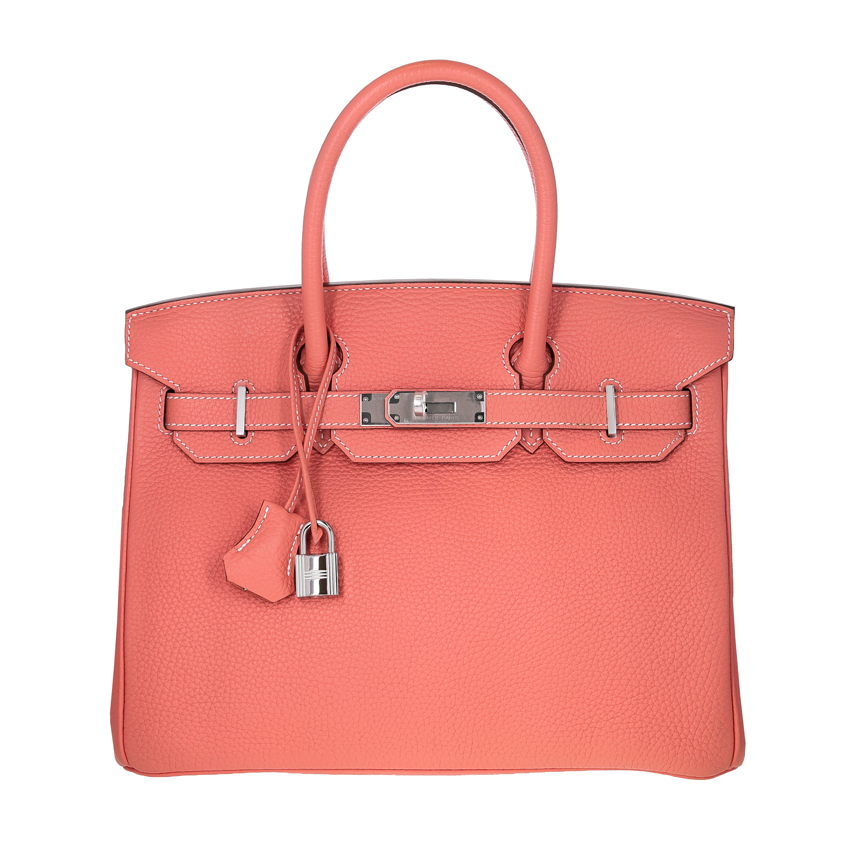 Hermès Clemence Birkin 30 Crevette