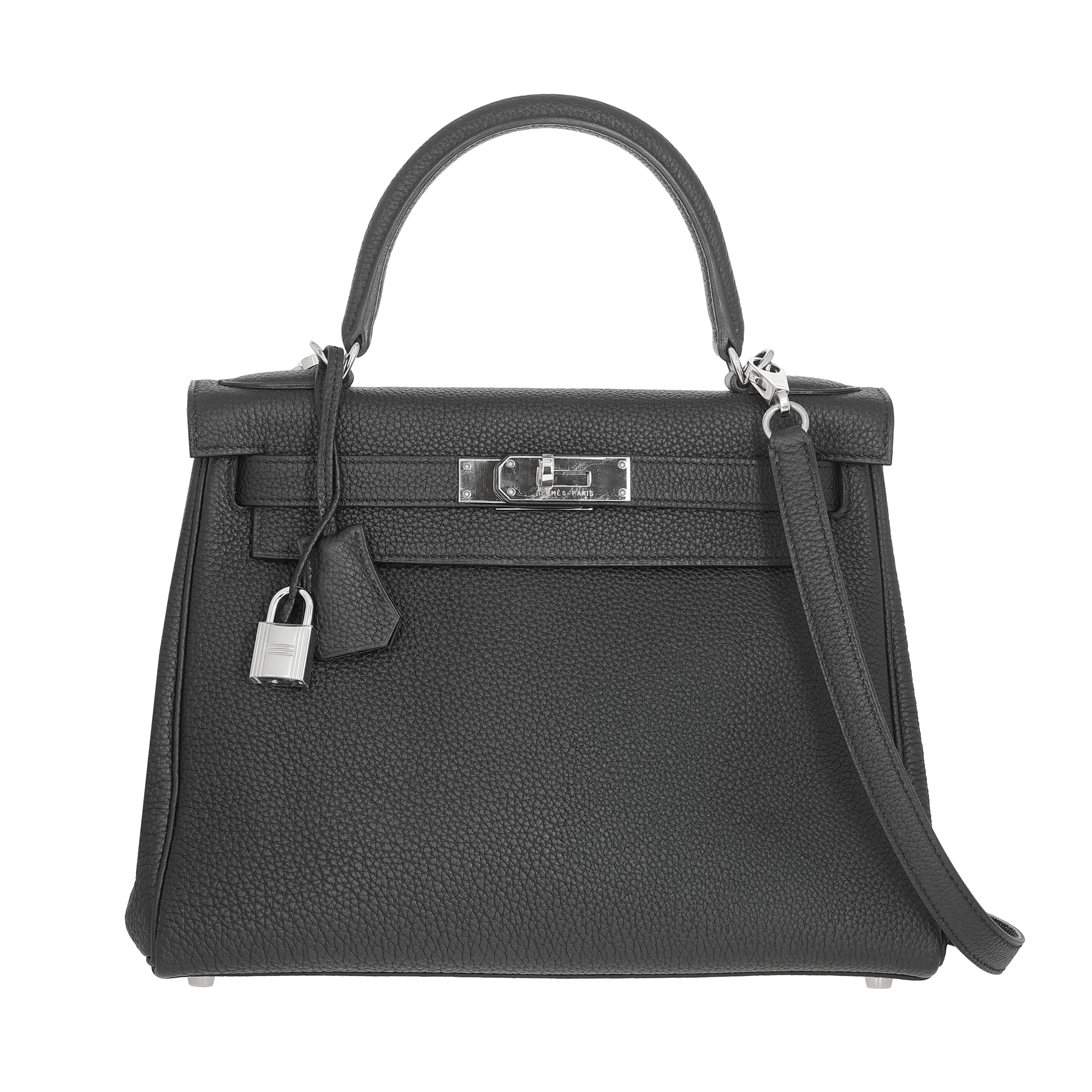 Hermès Clemence Kelly 28 Black