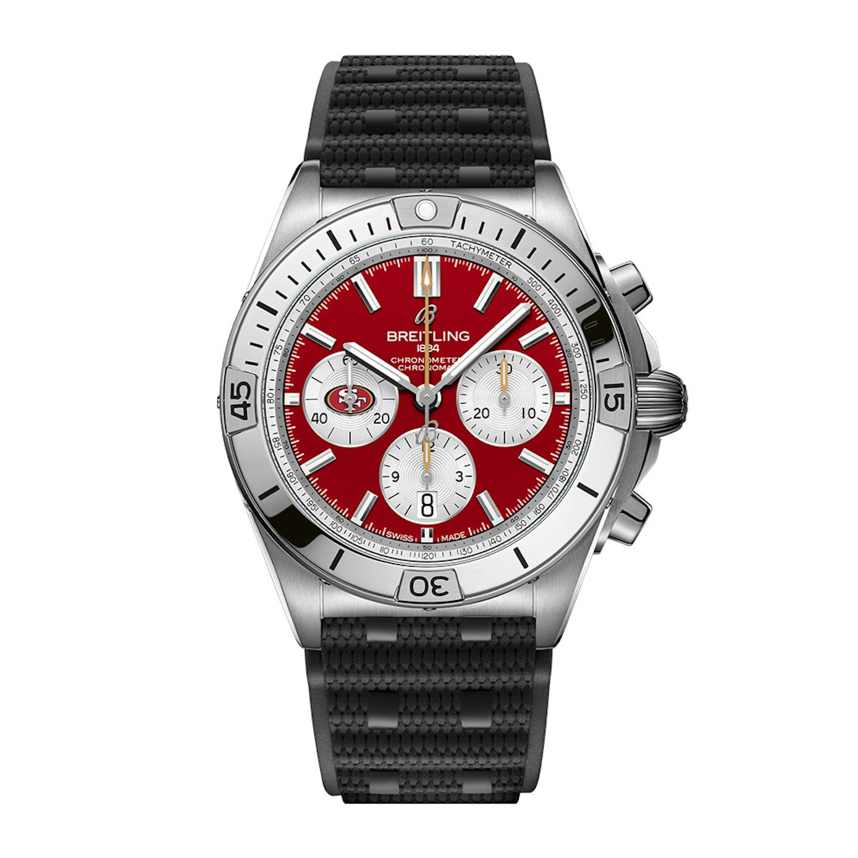 Vertical Chronomat B01 42 NFL San Francisco 49ers Edition