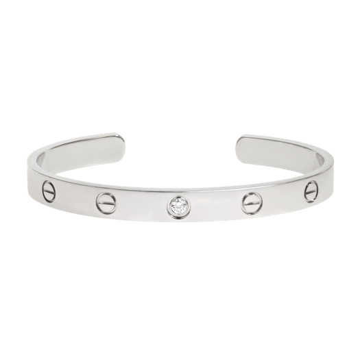 Vertical Diamond Love Cuff-Size 17