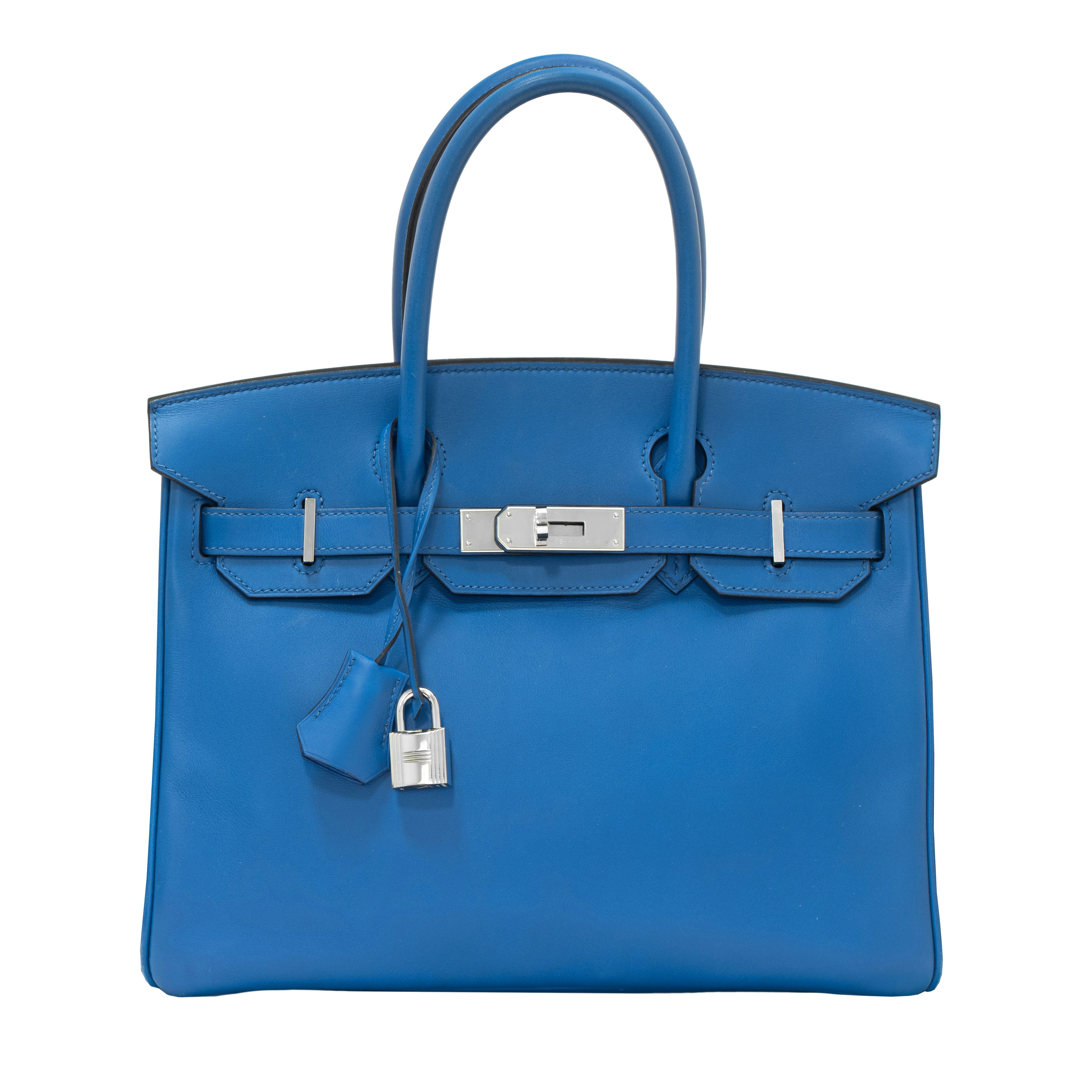 Hermès Swift Birkin 30 Bleu France