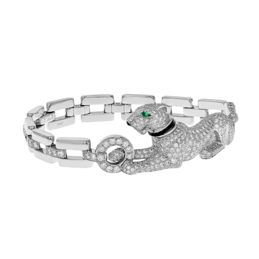 Vertical Diamond Dame Panthere Bracelet