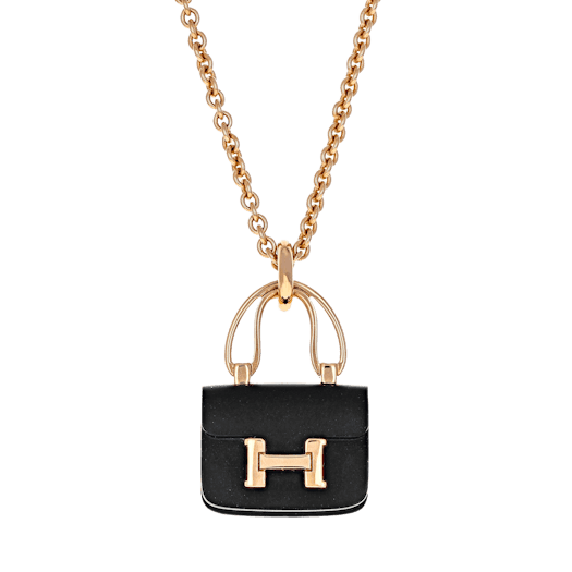 Vertical Amulettes Constance Jade Necklace