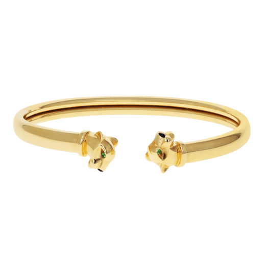 Vertical Panthere Cuff Bracelet - Size 19