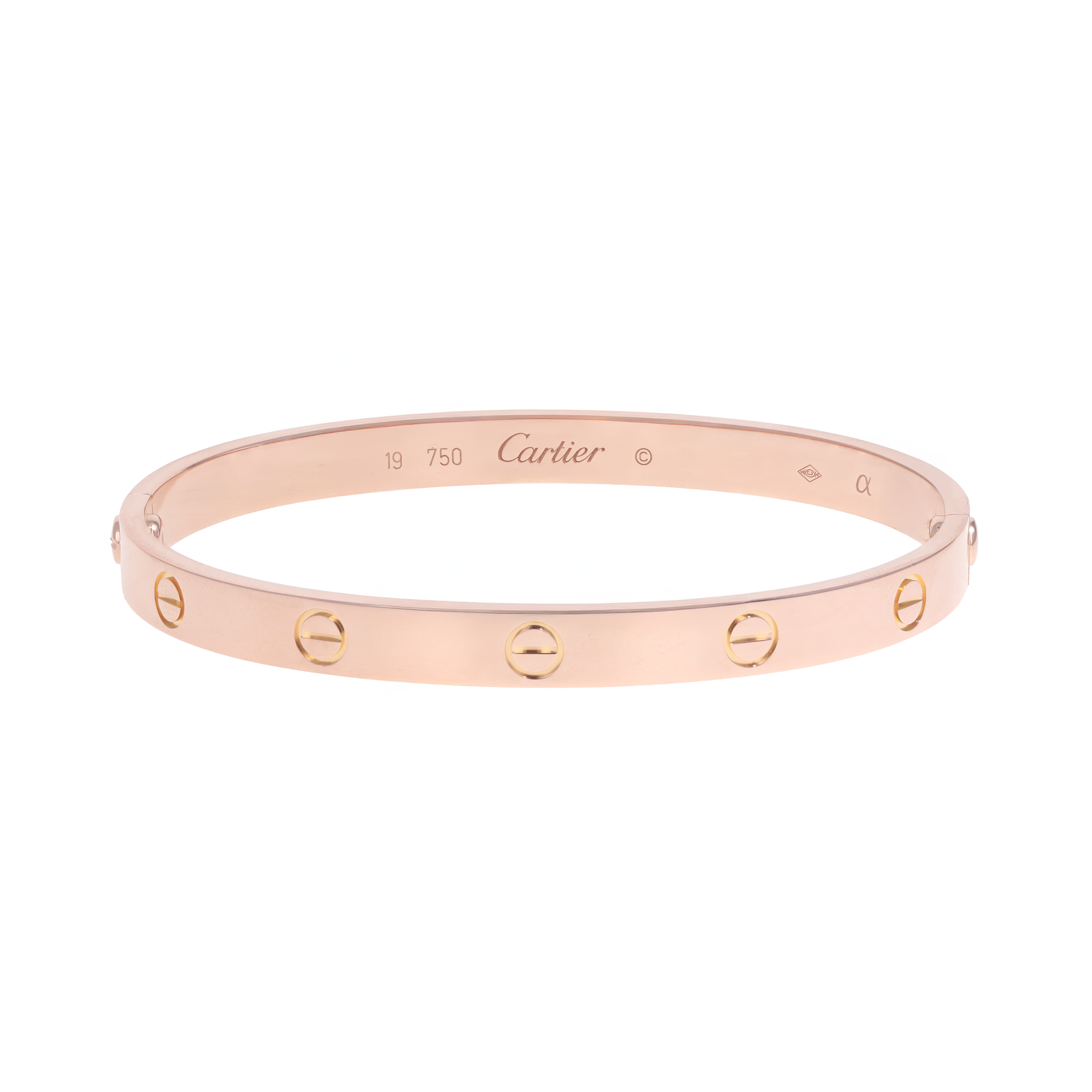 Image #1 Love Bangle Bracelet - Size 19