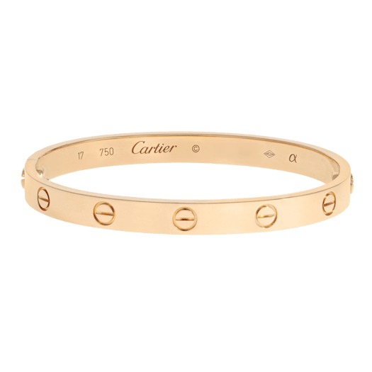 Vertical Love Bracelet-Size 17