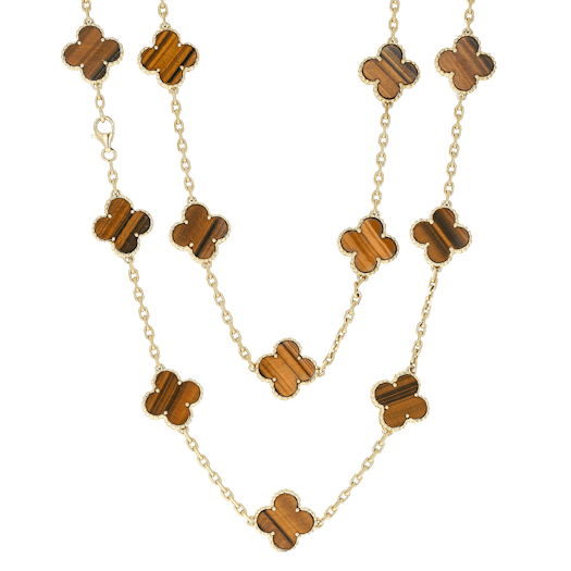 Vertical Vintage Alhambra Necklace