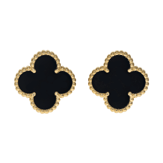 Vertical Vintage Alhambra Earrings