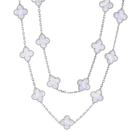 Vertical Vintage Alhambra Necklace