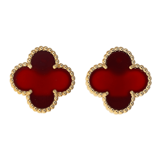Vertical Vintage Alhambra Earrings