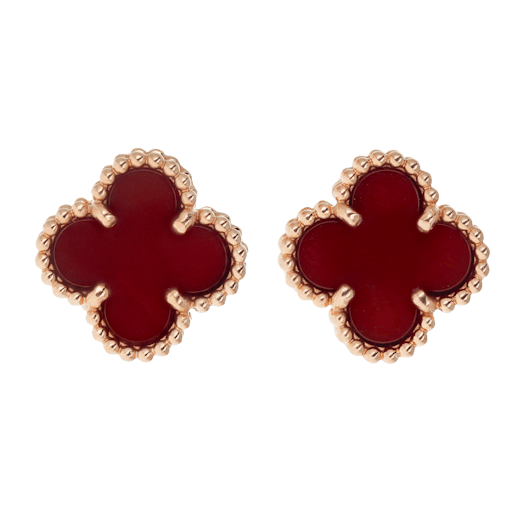 Vertical Sweet Alhambra Earrings