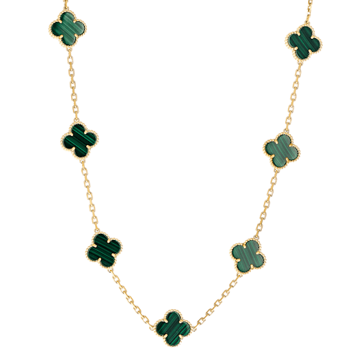 Vertical Vintage Alhambra Necklace