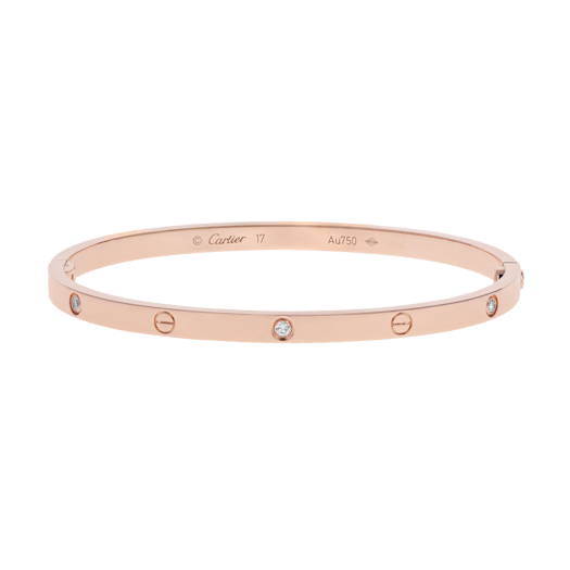 Vertical Smalll Model Love Bracelet- Size 15