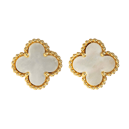 Vertical Sweet Alhambra Earrings