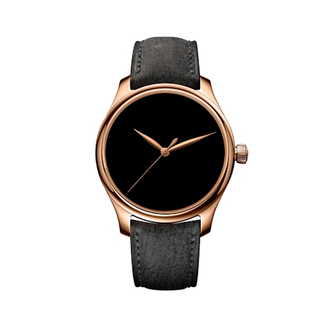 Vertical Endeavor Centre Seconds Concept Vantablack