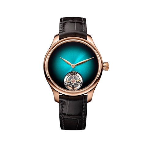 Vertical Endeavor Tourbillon Blue Lagoon