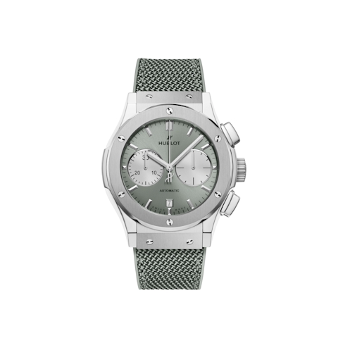 Vertical Classic Fusion Chronograph Titanium Sage Green