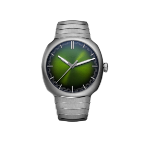 Vertical Streamliner Centre Seconds Matrix Green