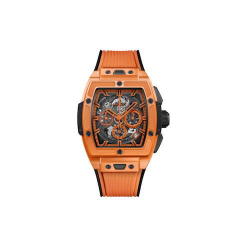 Vertical Spirit of Big Bang Orange Ceramic