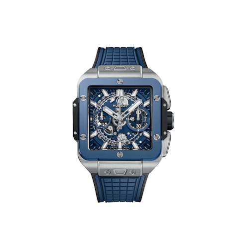 Vertical Square Bang UNICO Titanium Blue Ceramic