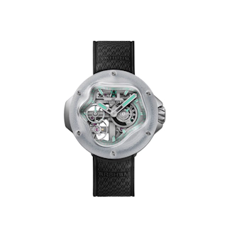 Vertical MP-17 MECA-10 Arsham Splash Titanium Sapphire 42