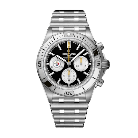 Vertical Chronomat B01 42 NFL Steelers AB01342B1B2A1