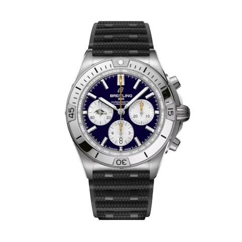 Vertical Chronomat B01 42 NFL Baltimore Ravens Limited Edition