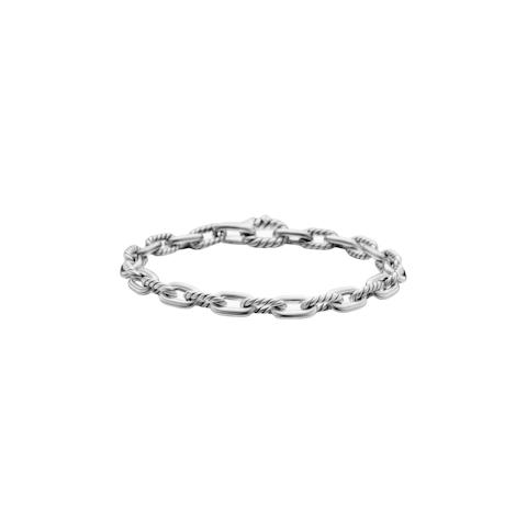 Vertical DY Madison® Chain Bracelet Sterling Silver, 5.5mm