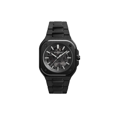 Vertical BR-05 Skeleton Black Ceramic