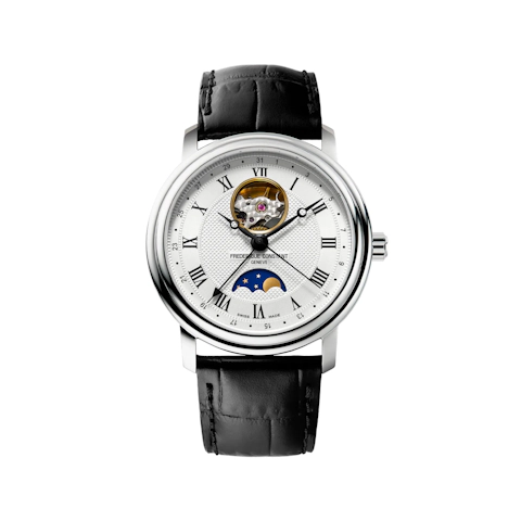 Vertical Classics Heart Beat Moonphase Date