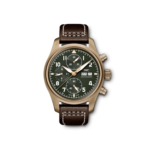 Vertical Pilot's Watch Chronograph Spitfire Bronze