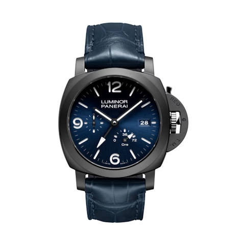 Vertical Luminor GMT Power Reserve Ceramica