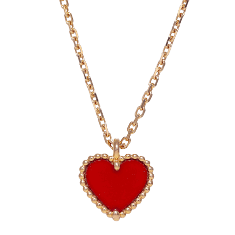 Vertical Sweet Alhambra Pendant Necklace