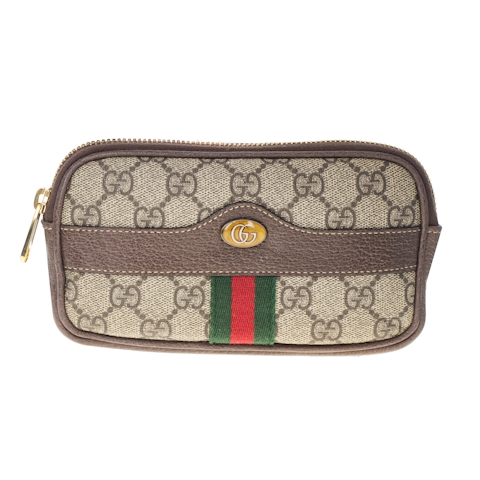 Image #1 Supreme GG Coated Canvas Ophidia Belt Bag Mini