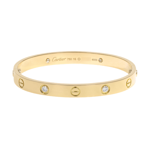 Vertical Love Bracelet - Size 16