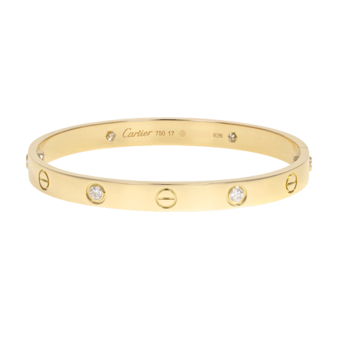 Image #1 Love Bangle Bracelet - Size 17