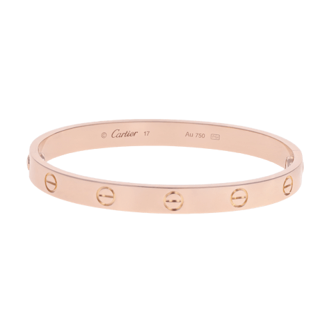 Image #1 Love Bangle Bracelet - Size 17