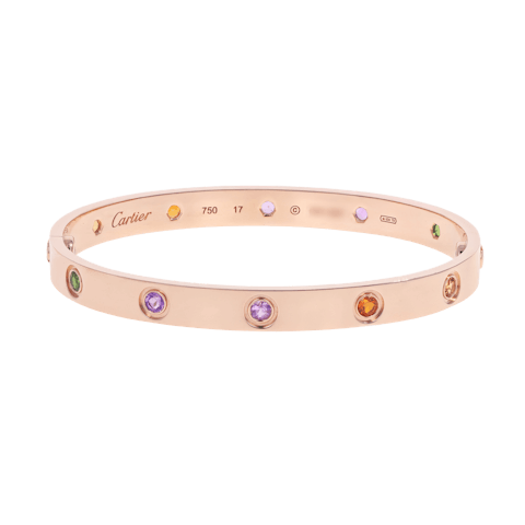 Vertical Love Bracelet - Size 17