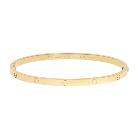 Vertical Small Model Love Bracelet - Size 18