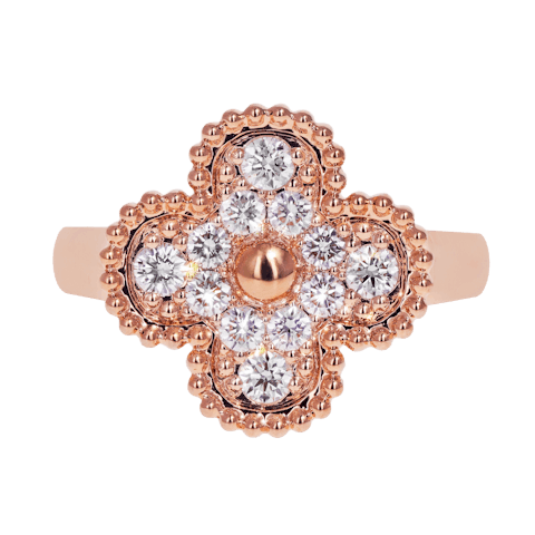 Image #1 Vintage Alhambra Ring - Size 51