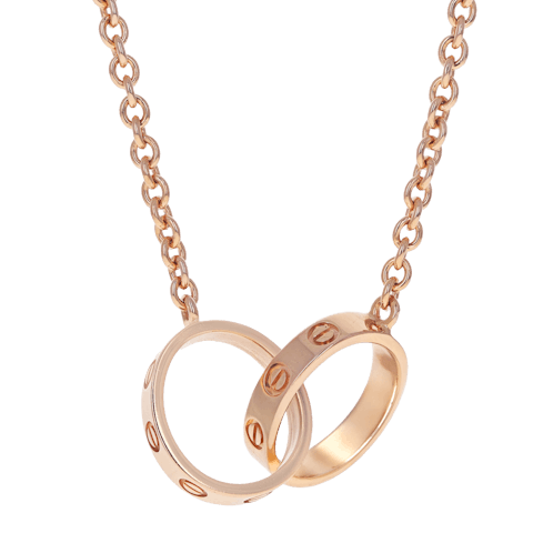 Image #1 Love Interlinked Pendant Necklace