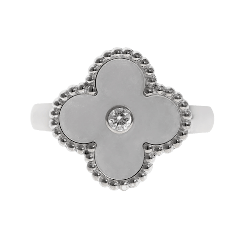 Image #1 Vintage Alhambra Ring - Size 51